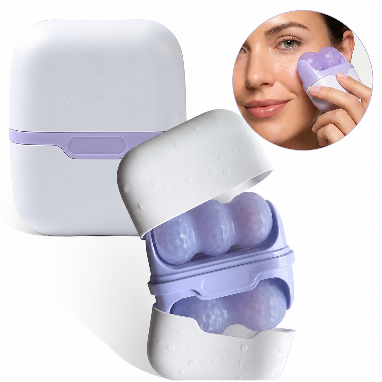 Esentia Dual-Head Ice Roller