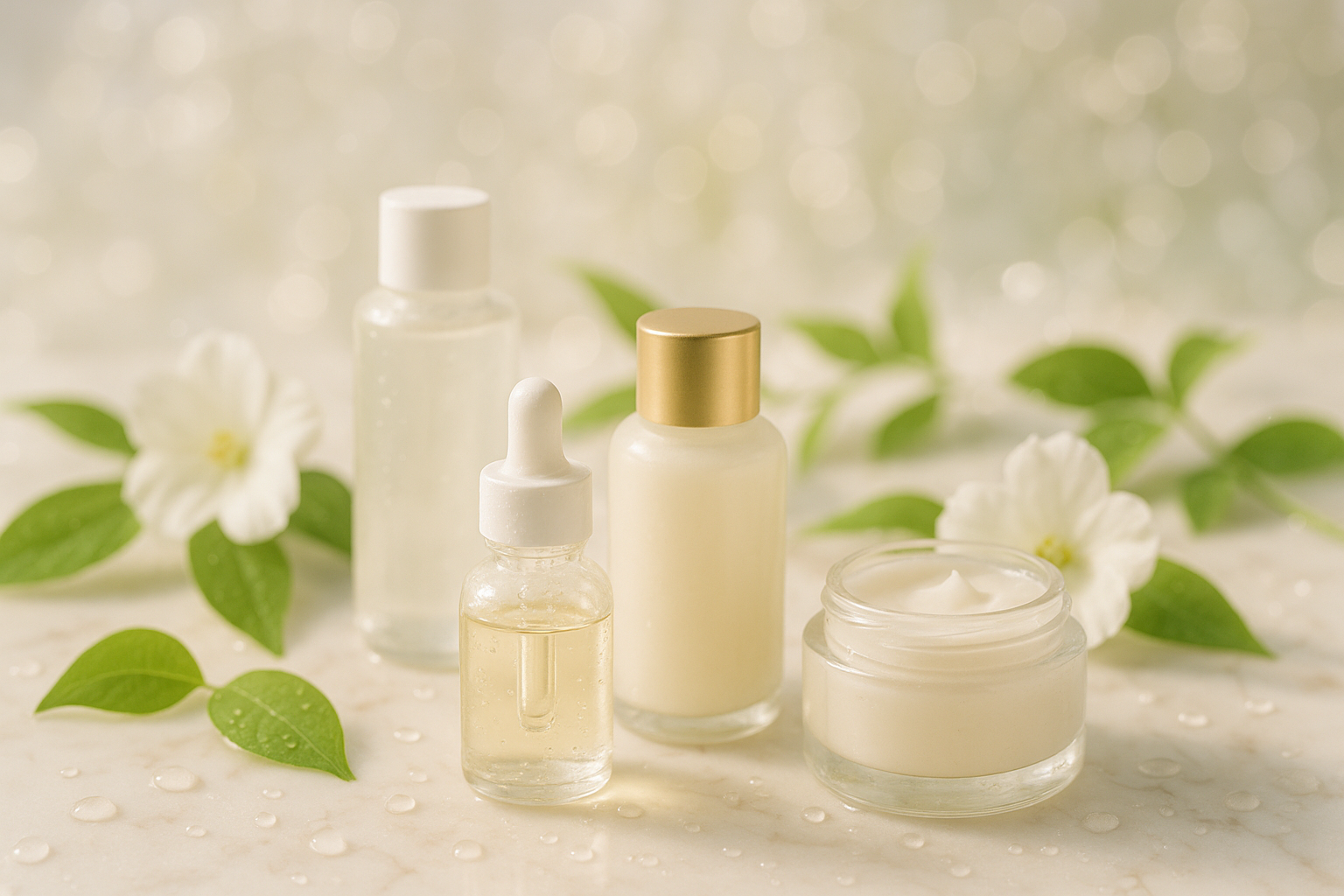 Skin care background image